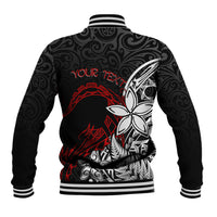 New Zealand Aotearoa Valentine Baseball Jacket Couple Maori Aroha Ki a Koe Ver.02 LT7 - Polynesian Pride