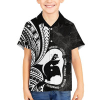 Mother's Day Hawaiian Shirt Polynesia Vintage Hibiscus - Black LT7 - Polynesian Pride