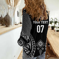 2025 Rugby Championship New Zealand Custom Women Casual Shirt Poutama Motifs LT7 - Polynesian Pride