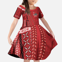 Samoa FAST Siapo Family Matching Puletasi and Hawaiian Shirt Tatau-Ulafala Vines - Polynesian Pride