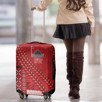 Samoa FAST Siapo Luggage Cover Tatau-Ulafala Vines - Polynesian Pride