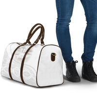 Tonga White Sunday Fakame Travel Bag Tokelaufeletoa Kupesi LT7 - Polynesian Pride