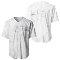 Niue White Sunday Tapu Fanau Baseball Jersey Fiti Pua Mix Hiapo Tapa LT7 - Polynesian Pride