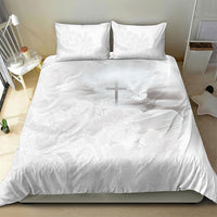 Niue White Sunday Tapu Fanau Bedding Set Fiti Pua Mix Hiapo Tapa LT7 - Polynesian Pride