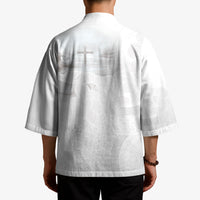 Niue White Sunday Tapu Fanau Kimono Fiti Pua Mix Hiapo Tapa LT7 - Polynesian Pride