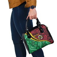 Vanuatu Personalized Tribal Shoulder Handbag Aboriginal Inspired Mix Style - Polynesian Pride