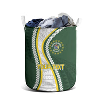 Cook Islands Rugby Personalized Avaiki Laundry Basket GO Kuki