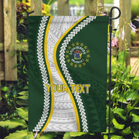 Cook Islands Rugby Personalized Avaiki Garden Flag GO Kuki