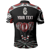New Zealand Darts Personalized Hei Manaia Polo Shirt Classic Kowhaiwhai