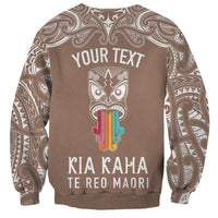 personalised-kia-kaha-te-reo-maori-sweatshirt-hei-tiki-mix-koru-brown