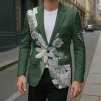 Ia Orana Tahiti Tiare Blazer Sage Green Lei - Polynesian Pride