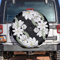 Ia Orana Tahiti Tiare Spare Tire Cover Black Lei LT7 Black - Polynesian Pride