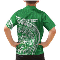 Tonga Liahona High School Personalized Family Matching Mermaid Dress and Hawaiian Shirt Ngatu Tokelaufeletoa Motifs LT7 - Polynesian Pride
