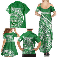 Tonga Liahona High School Personalized Family Matching Summer Maxi Dress and Hawaiian Shirt Ngatu Tokelaufeletoa Motifs LT7 - Polynesian Pride