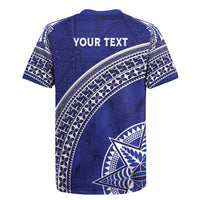 Tupou College Toloa Rugby Jersey Ngatu Tapa Mix Style LT7 - Polynesian Pride