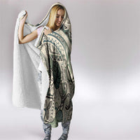 Aloha Hawaii Tapa Hooded Blanket Summer Green Hawaiian Ipu - Polynesian Pride