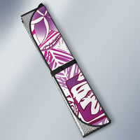Aloha Hawaii Tapa Auto Sun Shade Vibrant Fuchsia Hawaiian Ipu LT7 - Polynesian Pride