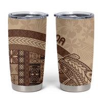 Samoa Mamanu Siapo Mocha Tumbler Cup Tatau Malie