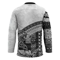 Samoa Mamanu Siapo Classic Black Hockey Jersey Tatau Malie