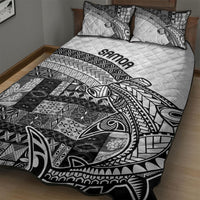Samoa Mamanu Siapo Classic Black Quilt Bed Set Tatau Malie