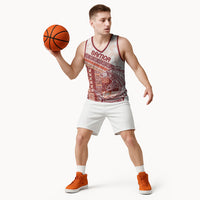 Samoa Mamanu Siapo Crimson Basketball Jersey Tatau Malie