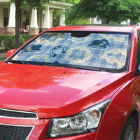 Aloha Hawaii Paniolo Jeans Palaka Auto Sun Shade Coastal Rodeo - Polynesian Pride