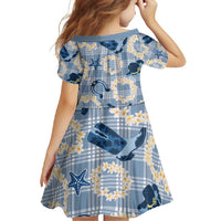 Aloha Hawaii Paniolo Jeans Palaka Family Matching Long Sleeve Bodycon Dress and Hawaiian Shirt Coastal Rodeo LT7 - Polynesian Pride