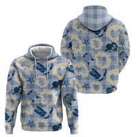 Aloha Hawaii Paniolo Jeans Palaka Hoodie Coastal Rodeo - Polynesian Pride