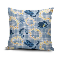 Aloha Hawaii Paniolo Jeans Palaka Pillow Cover Coastal Rodeo - Polynesian Pride