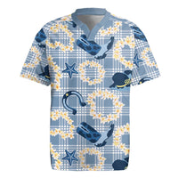 Aloha Hawaii Paniolo Jeans Palaka Rugby Jersey Coastal Rodeo - Polynesian Pride