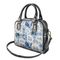 Aloha Hawaii Paniolo Jeans Palaka Shoulder Handbag Coastal Rodeo - Polynesian Pride