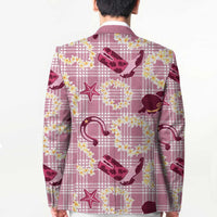 Aloha Hawaii Paniolo Lokelani Rose Palaka Blazer Coastal Rodeo - Polynesian Pride