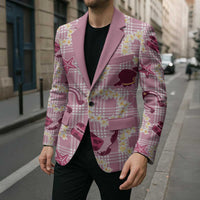 Aloha Hawaii Paniolo Lokelani Rose Palaka Blazer Coastal Rodeo - Polynesian Pride