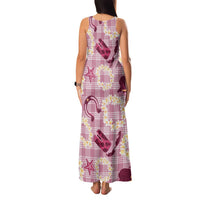 Aloha Hawaii Paniolo Lokelani Rose Palaka Family Matching Tank Maxi Dress and Hawaiian Shirt Coastal Rodeo LT7 - Polynesian Pride
