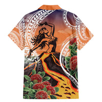 Hawaii Women's Day Tribal Family Matching Mermaid Dress and Hawaiian Shirt Pele Honua Mea LT7 - Polynesian Pride