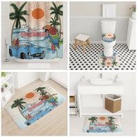 Summer Holiday It's 5 o'clock Somewhere Vintage Hawaii Bathroom Set