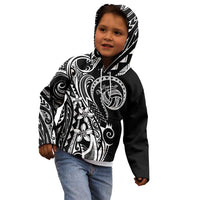 Polynesia Beach Volleyball Personalized Kid Hoodie Basic