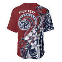 Polynesia Beach Volleyball Personalized Baseball Jersey Special