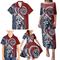 Polynesia Beach Volleyball Personalized Family Matching Puletasi and Hawaiian Shirt Special LT7 - Polynesian Pride