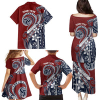Polynesia Beach Volleyball Personalized Family Matching Puletasi and Hawaiian Shirt Special LT7 - Polynesian Pride