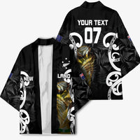 New Zealand WC2026 Custom Black Kimono Silver Fern