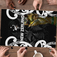 New Zealand WC2026 Black Puzzle Silver Fern