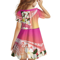 Aloha Hawaii Festive Family Matching Summer Maxi Dress and Hawaiian Shirt Frangipani Lace Classic - Spring Vibes LT7 - Polynesian Pride