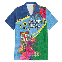 Personalized Malampa Fiji Day Together We Grow Family Matching Mermaid Dress and Hawaiian Shirt Special Tapa Mix LT7 Dad's Shirt - Short Sleeve Colorful - Polynesian Pride