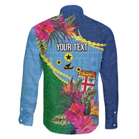 Personalized Malampa Fiji Day Together We Grow Family Matching Summer Maxi Dress and Hawaiian Shirt Special Tapa Mix LT7 - Polynesian Pride