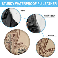 Samoa Siapo Motif Spare Tire Cover Classic Style LT7 - Polynesian Pride