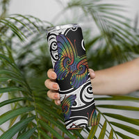 Aotearoa Takatapui Pride Skinny Tumbler Rainbow Butterfly - Free To Love