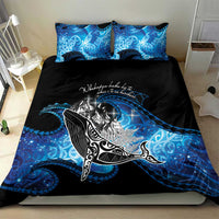 Maori Matariki Te Araroa Paikea Starry Bedding Set Tangaroa Whakatauki