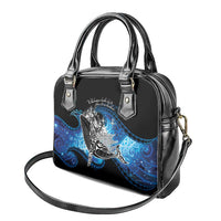Maori Matariki Te Araroa Paikea Starry Shoulder Handbag Tangaroa Whakatauki
