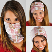 Christmas Aloha Hawaii Tiki Neck Gaiter Hibiscus Spring Colors - Polynesian Pride